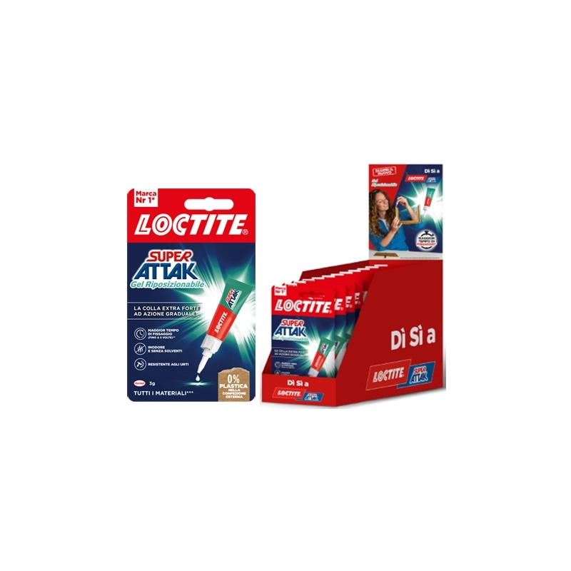 SUPER ATTAK GEL RIPOSIZIONABILE