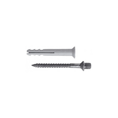 Tacos de percusión con doble tornillo M6 para abrazaderas de tubo N-DV