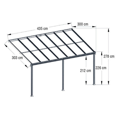 TETTOIA a PERGOLA BIANCA Verdelook