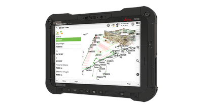 Tablet robusto CC200 con Windows 11 e schermo da 10" Leica