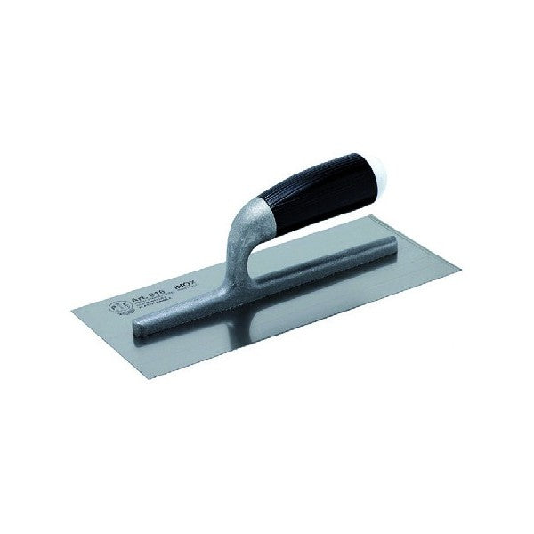 USA type stainless steel finishing trowel, welded, plastic handle — 816/I Pavan