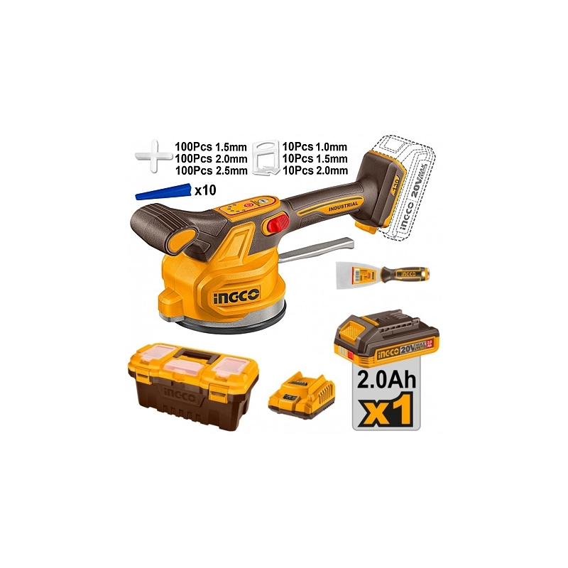 VIBRATORE PER PIASTRELLE INGCO