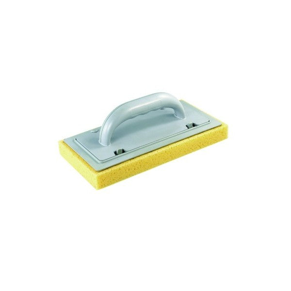 Pavan Yellow sponge plastic handle rubber finishing trowel